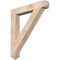 Ekena Millwork Traditional Arts & Crafts Smooth Bracket, Douglas Fir, 5 1/2"W x 40"D x 44"H BKT06X40X44TRA03SDF - alternate 1